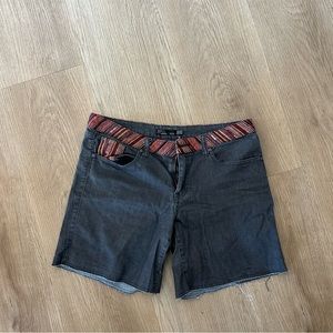 Cutest dark denim shorts